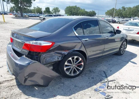 2015 Honda Accord Sport из США, поврежденный, VIN 1HGCR2F52FA245419